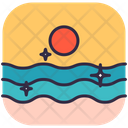 پیش‌نمایش فایل sunset-5444547 از پک ساحل