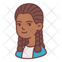 پیش‌نمایش فایل dreadlocks-female-1543953 از پک آواتار افراد