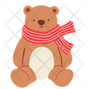 پیش‌نمایش فایل bear-wear-scarf-13310163 از پک کریسمس بامزه