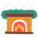 پیش‌نمایش فایل fireplace-13310161 از پک کریسمس بامزه