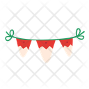 پیش‌نمایش فایل bunting-flag-13309965 از پک کریسمس بامزه