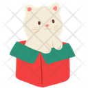پیش‌نمایش فایل cat-gift-13310100 از پک کریسمس بامزه