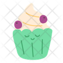 پیش‌نمایش فایل blueberry-cupcake-13310050 از پک نانوایی بامزه و دسر