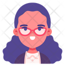 پیش‌نمایش فایل glasses-girl-2649171 از پک آواتار کودکان