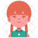 پیش‌نمایش فایل pigtail-girl-2649167 از پک آواتار کودکان