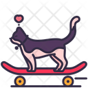 پیش‌نمایش فایل cat-playing-skateboard-3703800 از پک اسکیت‌بورد