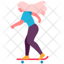 پیش‌نمایش فایل female-play-skateboard-3703775 از پک اسکیت‌بورد