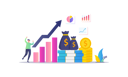 پیش‌نمایش فایل financial-profit-5115261 از پک تصویرسازی کسب‌وکار