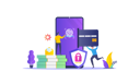 پیش‌نمایش فایل online-payment-security-by-biometric-login-5115241 از پک کسب و کار