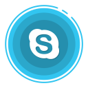 پیش‌نمایش فایل skype-35 از پک آیکون های شبکه های اجتماعی