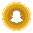 پیش‌نمایش فایل snapchat-33 از پک آیکون های شبکه های اجتماعی