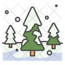 پیش‌نمایش فایل pines-snowfall-3005719 از پک سرما جنگلی