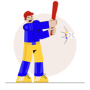 پیش‌نمایش فایل baseball-player-5403862 از پک ورزش ها