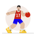 پیش‌نمایش فایل basketball-player-5403854 از پک ورزش ها