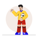 پیش‌نمایش فایل soccer-player-5403848 از پک ورزش ها