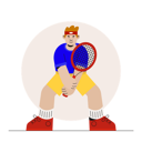 پیش‌نمایش فایل tennis-player-5403846 از پک ورزش ها