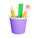 پیش‌نمایش فایل stationery-holder-6763210 از پک دفتر