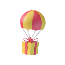 پیش‌نمایش فایل air-delivery-gift-box-6747129 از پک جعبه هدیه