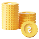 پیش‌نمایش فایل coins-pile-6763845 از پک استارتاپ و راه‌اندازی