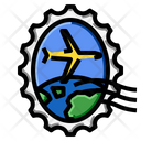 پیش‌نمایش فایل airplane-oval-world-stamp-2214230 از پک تمبر