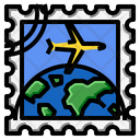 پیش‌نمایش فایل airplane-world-stamp-2214229 از پک تمبر