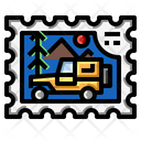 پیش‌نمایش فایل camper-car-stamp-2214201 از پک تمبر