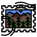 پیش‌نمایش فایل forest-stamp-2214215 از پک تمبر