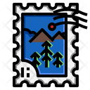 پیش‌نمایش فایل mountain-stamp-2214217 از پک تمبر