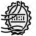 پیش‌نمایش فایل oval-stamp-2214214 از پک تمبر