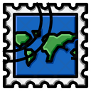 پیش‌نمایش فایل world-map-stamp-2214199 از پک تمبر
