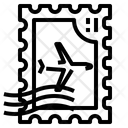 پیش‌نمایش فایل airplane-stamp-2214197 از پک تمبر