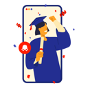 پیش‌نمایش فایل online-graduation-9891818 از پک آموزش دیجیتال