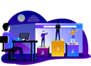 پیش‌نمایش فایل concept-of-seo-ranking-2040894 از پک صفحه فرود وب‌سایت