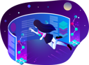 پیش‌نمایش فایل design-and-development-process-2040883 از پک صفحه فرود وب‌سایت