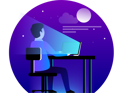 پیش‌نمایش فایل man-developing-website-on-desk-2040889 از پک صفحه فرود وب‌سایت