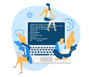 پیش‌نمایش فایل developer-team-2043022 از پک طراحی و توسعه