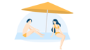 پیش‌نمایش فایل couple-enjoying-in-beach-2061823 از پک ماجراجویی و سفر
