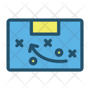 پیش‌نمایش فایل tactics از پک آیکون فوتبال پر و خطی