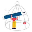 پیش‌نمایش فایل business-woman-working-in-lockdown-5112686 از پک ارتباطات کسب‌وکار
