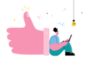 پیش‌نمایش فایل woman-finding-new-business-idea-5131797 از پک کسب و کار