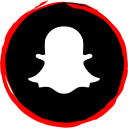 پیش‌نمایش فایل snapchat-1 از پک هنر اجتماعی