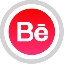 پیش‌نمایش فایل behance-6 از پک رسانه های اجتماعی
