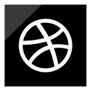 پیش‌نمایش فایل dribbble-9 از پک رسانه های اجتماعی