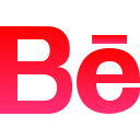 پیش‌نمایش فایل behance-33 از پک رسانه اجتماعی قرمز