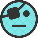 پیش‌نمایش فایل pirate از پک صورت ایموجی