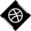 پیش‌نمایش فایل dribbble-65 از پک مکعب شبکه های اجتماعی