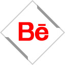 پیش‌نمایش فایل behance-82 از پک مکعب سفید شبکه های اجتماعی
