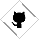 پیش‌نمایش فایل github-48 از پک مکعب سفید شبکه های اجتماعی