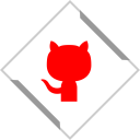 پیش‌نمایش فایل github-49 از پک مکعب سفید شبکه های اجتماعی