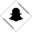 پیش‌نمایش فایل snapchat-59 از پک مکعب سفید شبکه های اجتماعی